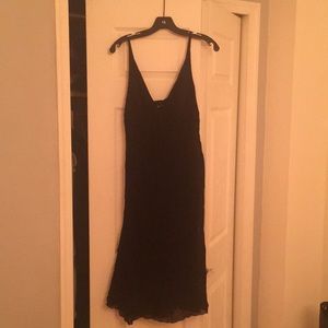 Chaiken black cocktail dress